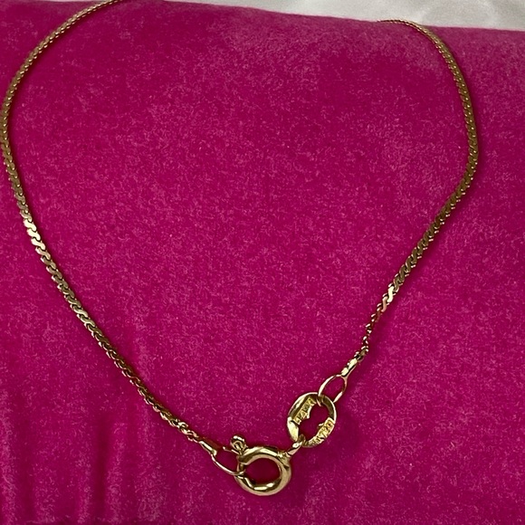 14K YELLOW GOLD serpentine link bracelet MADE IN ITALY REAL GOLD 🐍 - Picture 5 of 12